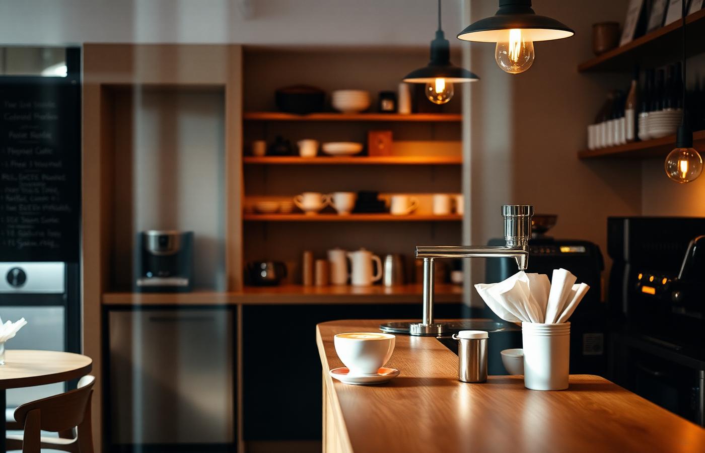 Preview of a coffee shop website hero built by Vocal Web Co.